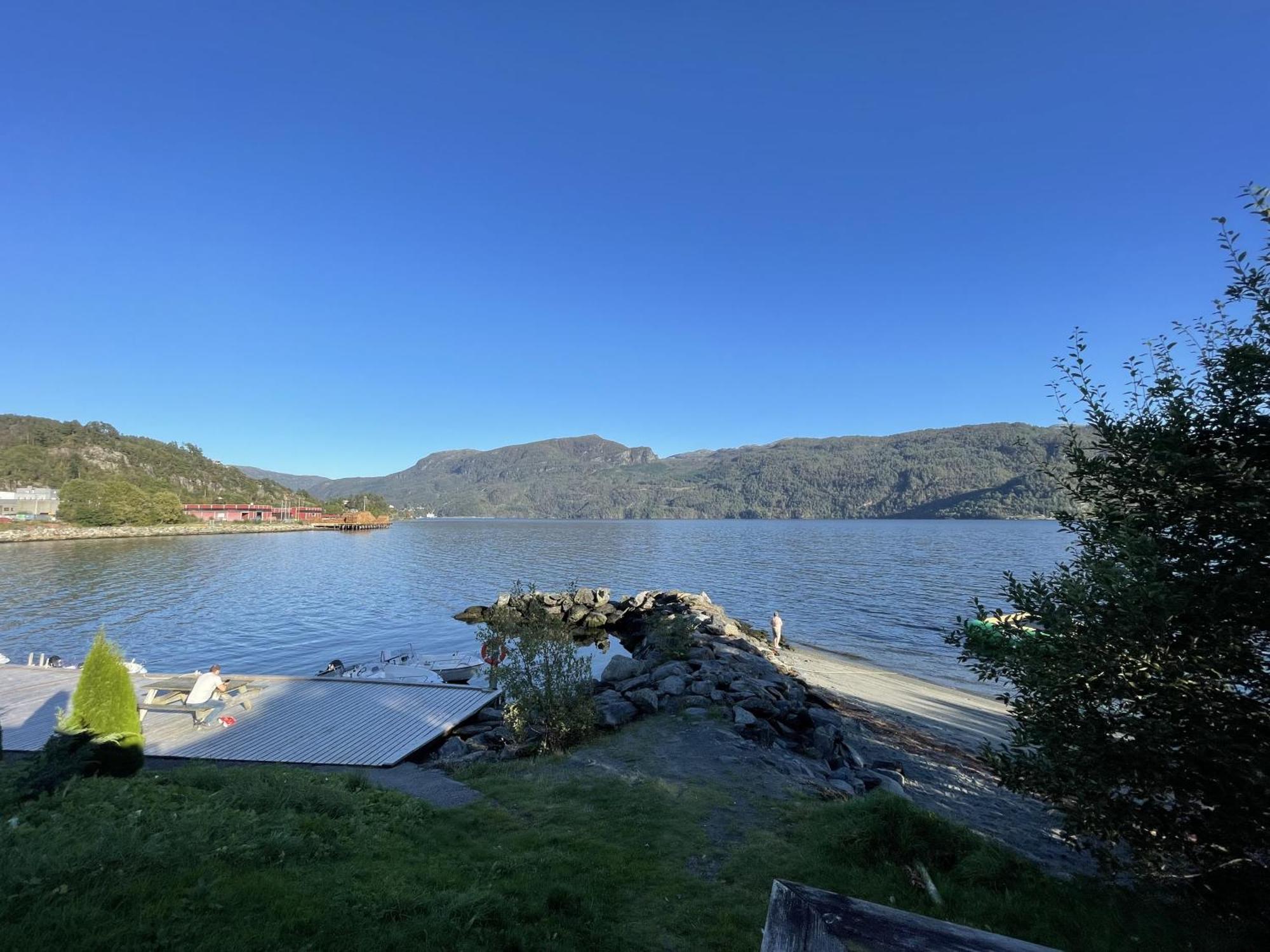 Sauda Fjord Camping Saudasjøen Exteriér fotografie