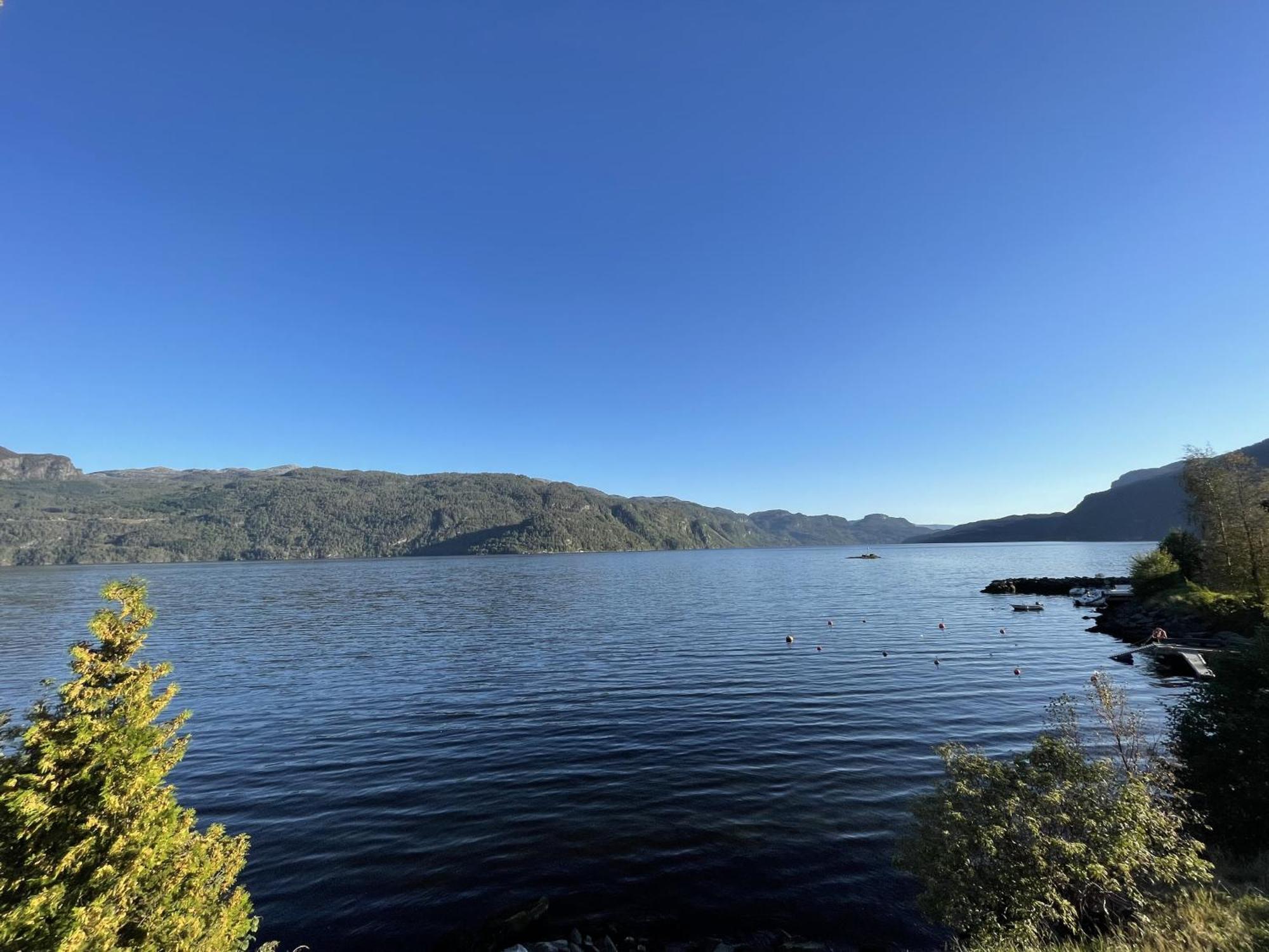 Sauda Fjord Camping Saudasjøen Exteriér fotografie